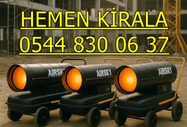 Bursa Mazotlu Elektrikli Isımak Isıtıcı Kiralama