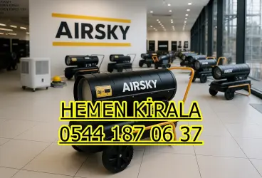 Elektrikli Isımak Kiralama Hizmetleri Mazotlu Elektrikli Isımak Isıtıcı Kiralama
