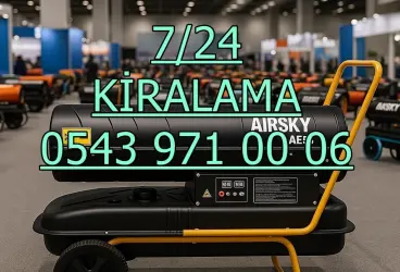 Isımak Elektrikli Isıtıcı Kiralama Firmaları Mazotlu Elektrikli Isımak Isıtıcı Kiralama