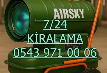 KİRALIK İNŞAAT ŞANTİYE ISIMAK ISITICI KİRALAMA OSMANİYE MERKEZ KADİRLİ