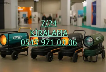 Konya Mazotlu Elektrikli Isımak Isıtıcı Kiralama