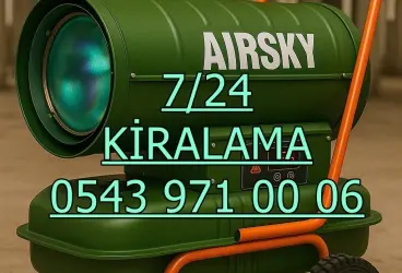 Niğde Rize Mazotlu Elektrikli Isımak Isıtıcı Kiralama