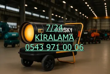 Samsun Rize Denizli Mazotlu Elektrikli Isımak Isıtıcı Kiralama