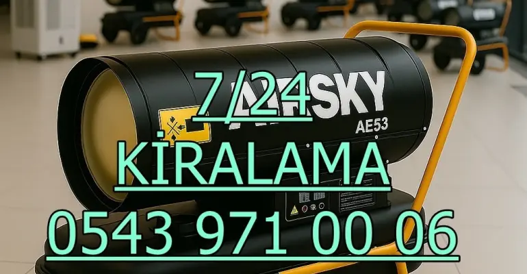 Antalya Mazotlu Elektrikli Isımak Isıtıcı Kiralama