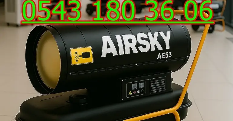 İnşaat Nem Kurutma Firması Ankara Mazotlu Elektrikli Isımak Isıtıcı Kiralama