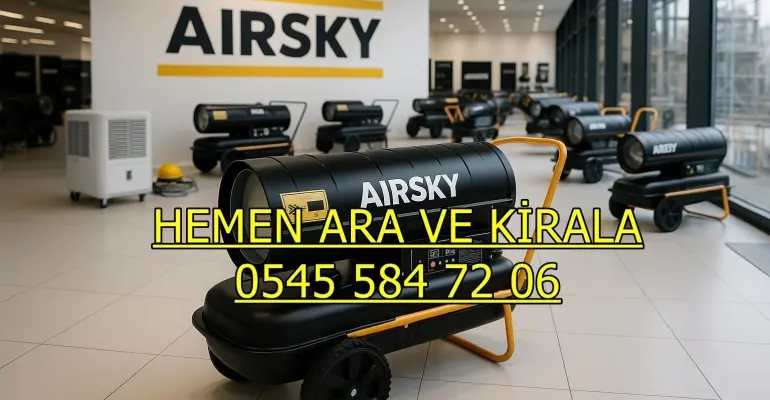 KİRALIK NEM BETON ŞAP KURUTMA MAKİNASI KİRALAMA NEVŞEHİR MERKEZ ÜRGÜP